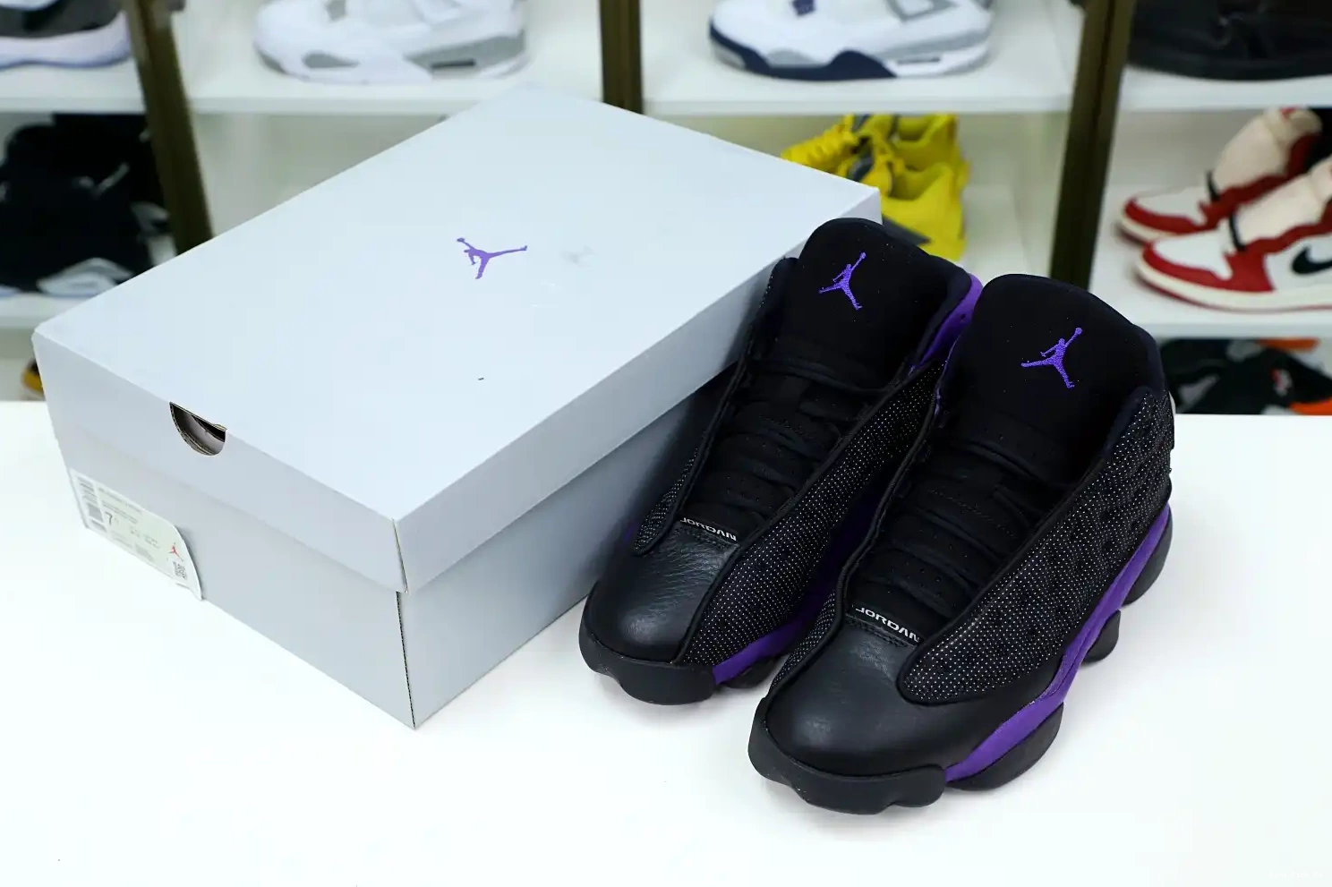 'COURT PURPLE' JORDAN AIR JORDAN RETRO 13 Kimikick AIR 0825